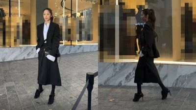 뼈만 남은 고현정, 패인 볼살에 한 줌 발목…걷는 것도 조심스러워