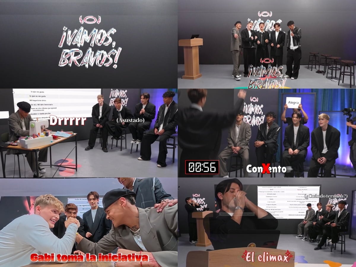 Santos Bravos New Variety Show 'VAMOS BRAVOS' EP 1/ HYBE