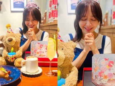 50세 강성연, 생일에 왕관 쓰고 공주 "지난 날들 지나"…재혼 후 웃을 일만 있네