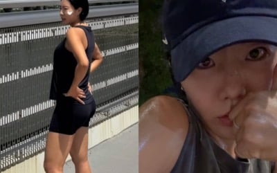 말벅지 장난 아니네…'빙속 여제' 이상화, 은퇴 7년차에도 '건강미' 여전