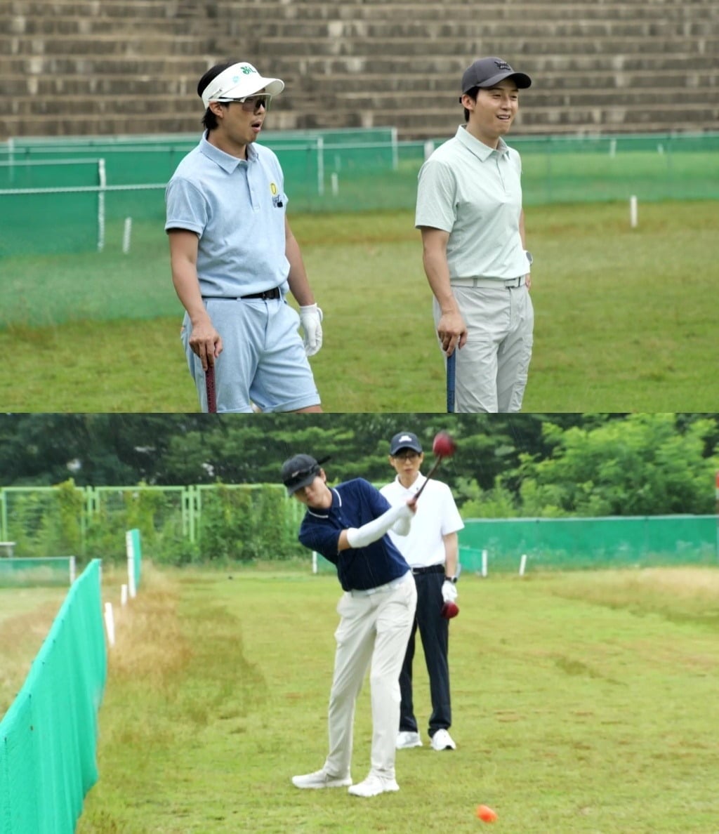 유재석(53)이 지금껏 보여준 적 없는 파크골프 실력을 뽐낸다./사진제공=MBC