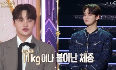 '성형에 1억' 박서진, 5개월만 11kg 찐 근황..."우승하면 시술받기로" ('불후')