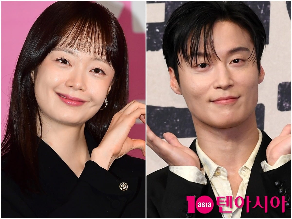 배우 전소민과 허남준이 각 공식 행사에 참석해 포즈를 취하고 있다./사진=텐아시아DB