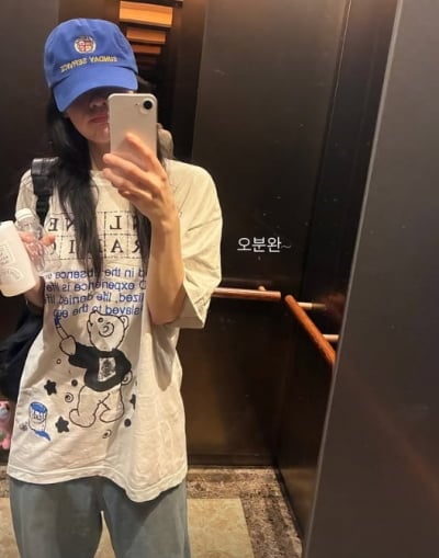 "지금도 다이어트 중" 17kg 빼낸 김민하, 두피 살까지 빠졌나…모자도 헐렁