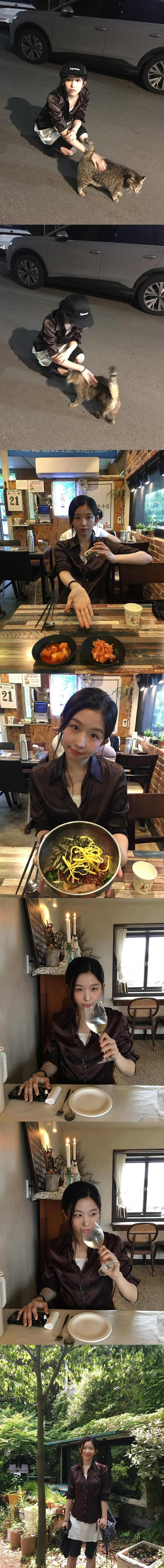 윤가이가 제주 여행 근황을 공개했다./사진=윤가이 SNS