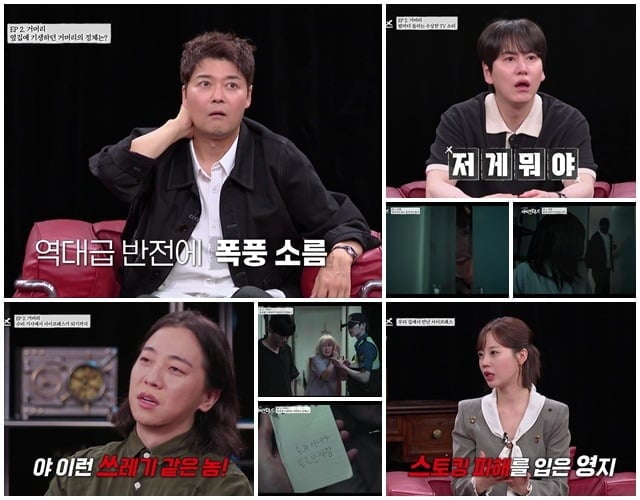 카라 허영지가 7년간 스토킹 피해를 봤던 사실을 고백했다./사진=MBN·SBS Plus 방송 화면 캡처