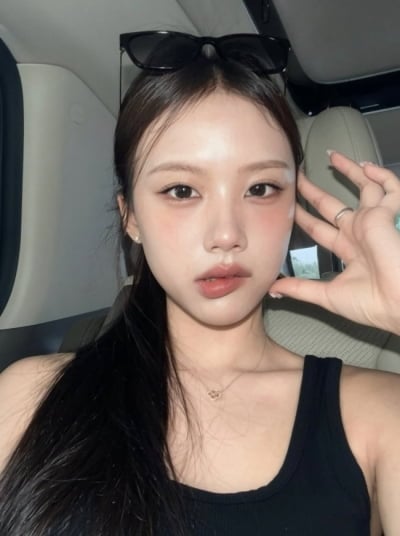 이동국 딸,<br> 연예인 차량 탑승했네