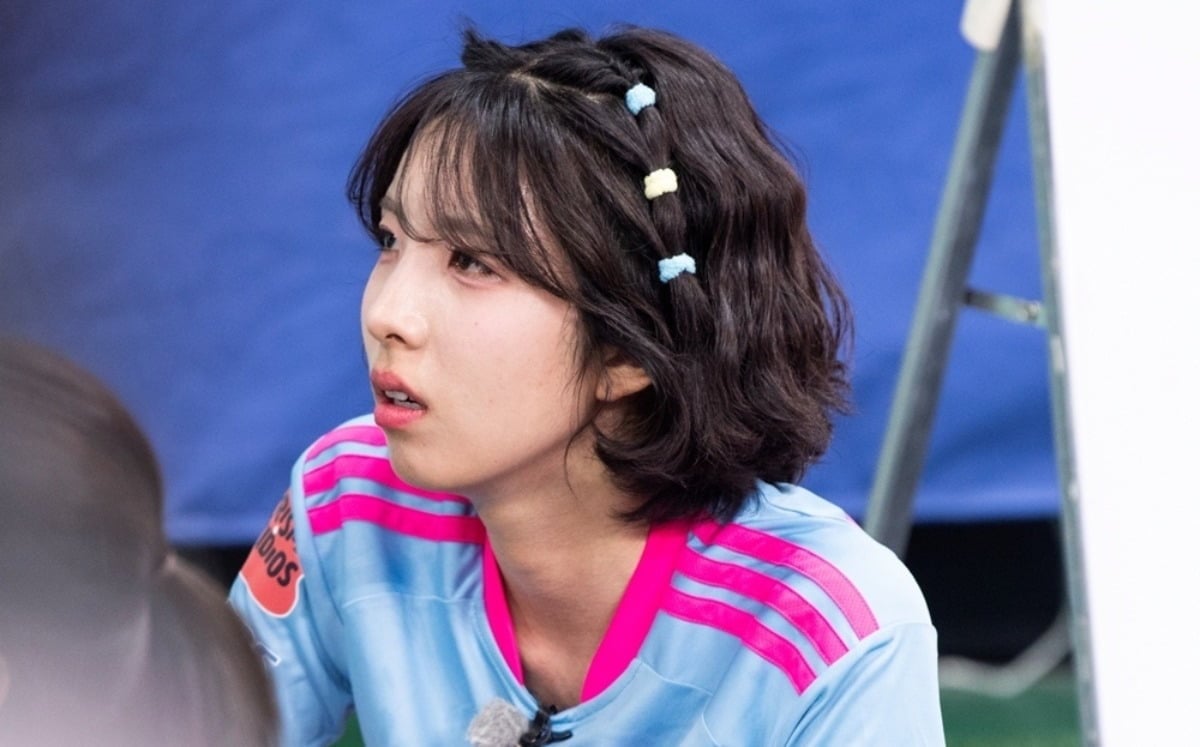 정예원이 만삭 친언니의 응원을 받고 득점에 도전한다. / 사진제공=SBS '골 때리는 그녀들'
