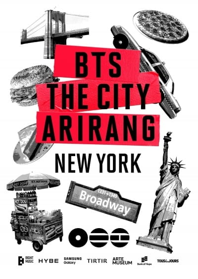 방탄소년단, 록펠러센터도 물들인다…'더 시티 뉴욕' 추가 프로그램 공개