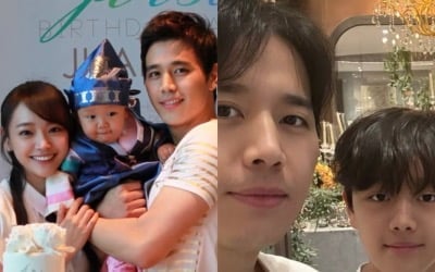 벌써 이렇게 컸나…김소현 '영재' 子, ♥손준호 똑 닮은 훈훈 비주얼로 폭풍 성장