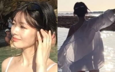 '44kg' 정소민, 감탄만 나오는 몸매…비현실적 '개미허리'에 청순미 폭발