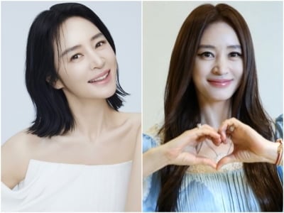 '55세' 김혜수, 2달 만에 확 달라진 미모 자랑…시크한 단발→사랑스러운 장발 변신