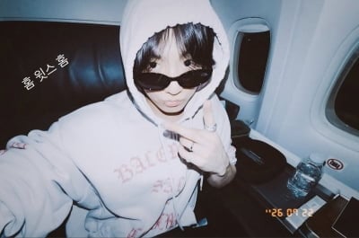 "사람 눈이 어떻게" 방탄소년단 정국, 선글라스가 작은 건가…보고도 안 믿겨
