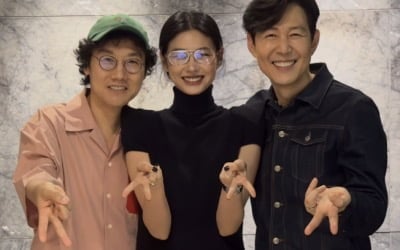 "이 조합 실환가"…이정재, '오징어 게임' 정호연과 5년 만 재회에 해외 팬 '떠들썩'