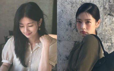 확 달라진 분위기…'44kg' 정소민, 과감 크롭 투피스 입고 쿨한 '모델 포스'