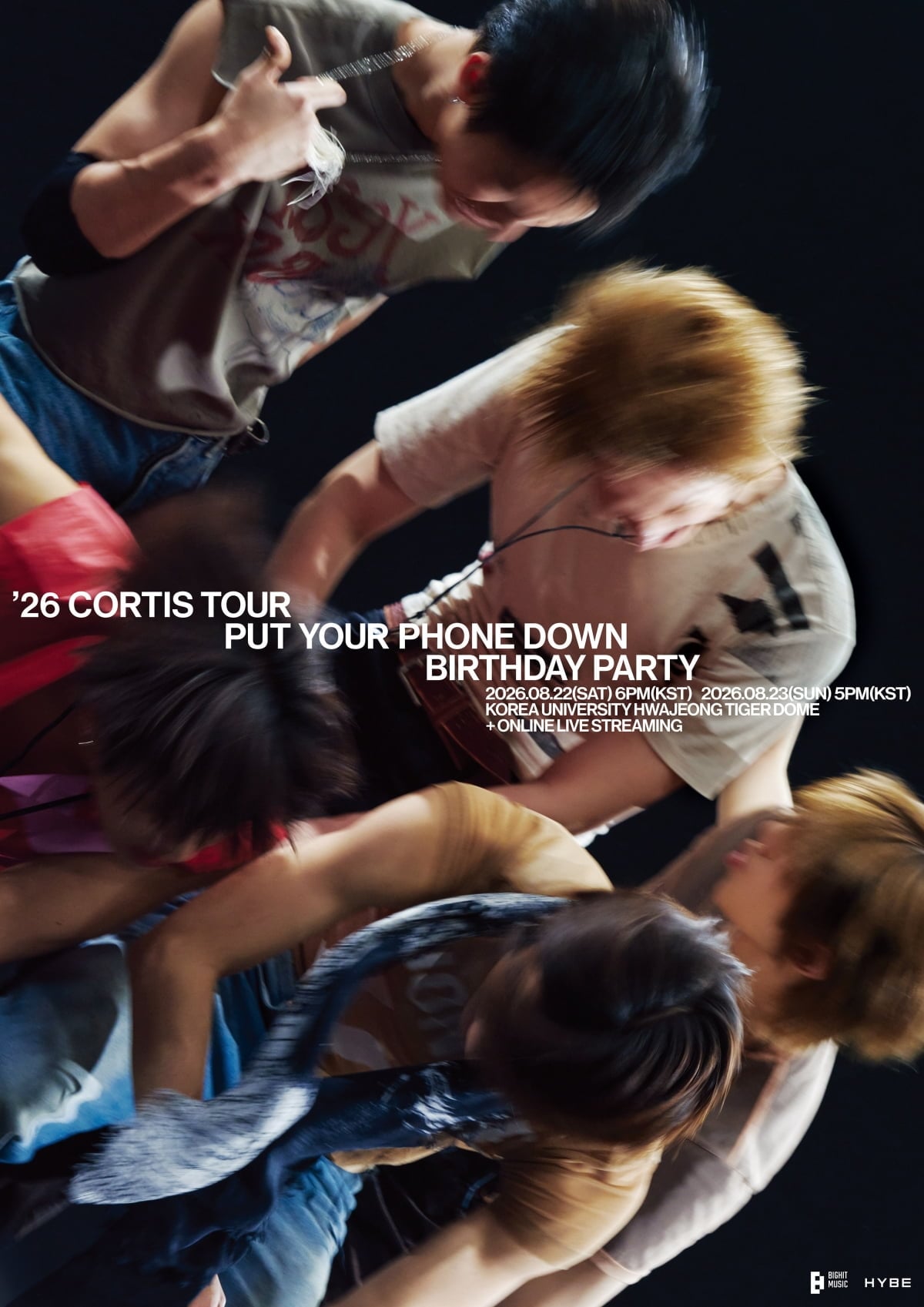 코르티스 서울 2026 투어 'PUT YOUR PHONE DOWN'/ 사진=빅히트 뮤직