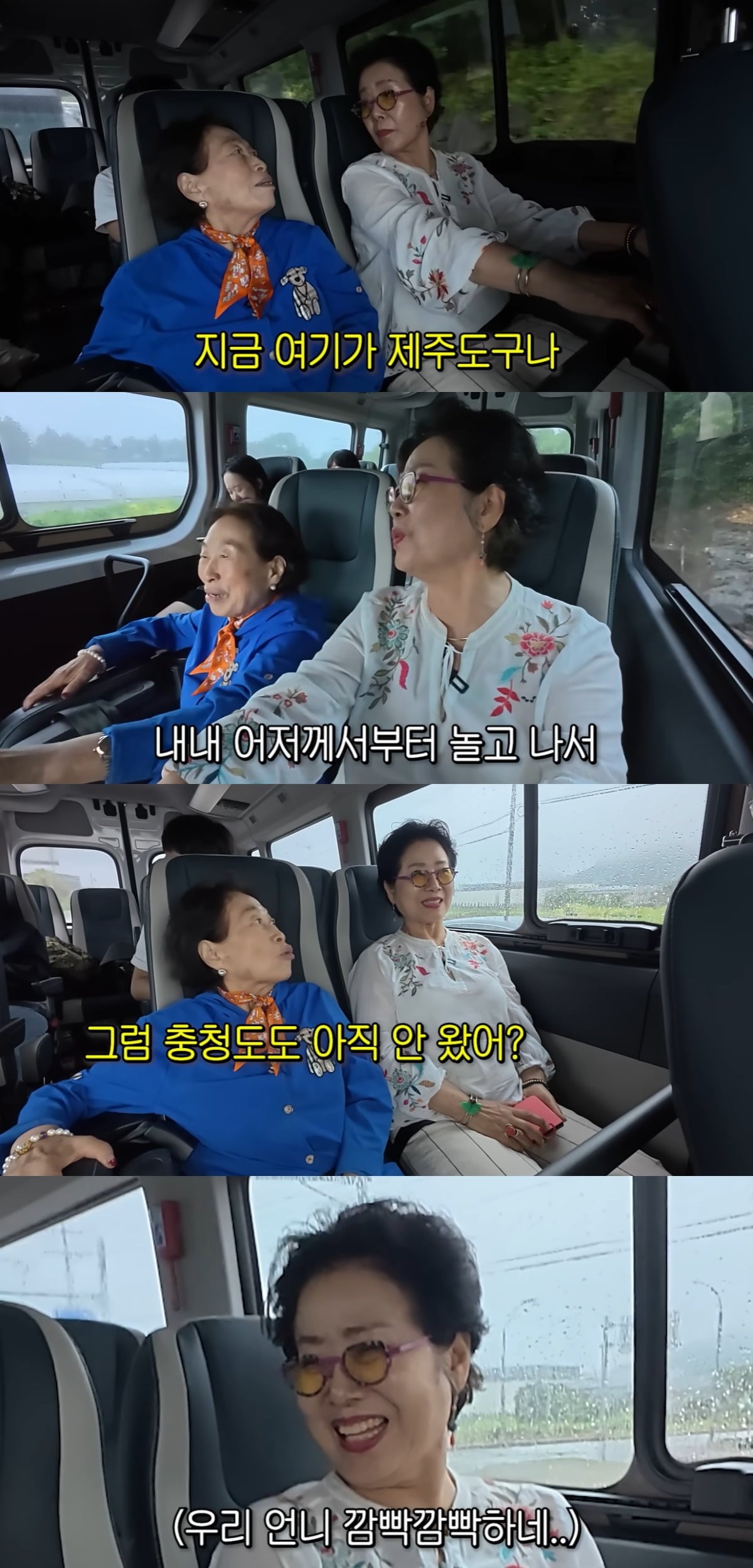 전원주의 건망증 증세가 팬들의 걱정을 자아냈다. / 사진='순풍 선우용여' 유튜브 캡쳐