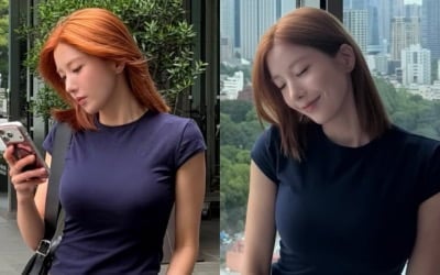'워터밤 여신' 권은비, 몸매 무슨 일…고삐 풀린 먹성에도 '군살 제로' 자태 여전