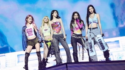 르세라핌, 日 투어 출발…오사카 전석 매진+추가 좌석까지 동원