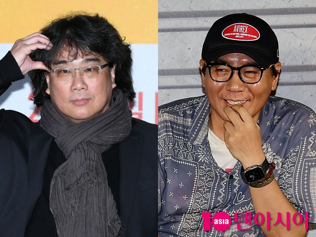 봉준호 감독, 김지운 감독이 '호프' GV를 통해 영화를 응원한다. / 사진=텐아시아DB
