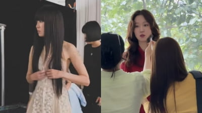 공효진, 딱 봐도 앙상한 어깨인데 계속 깎는다…파이팅 넘치는 '쉐딩'