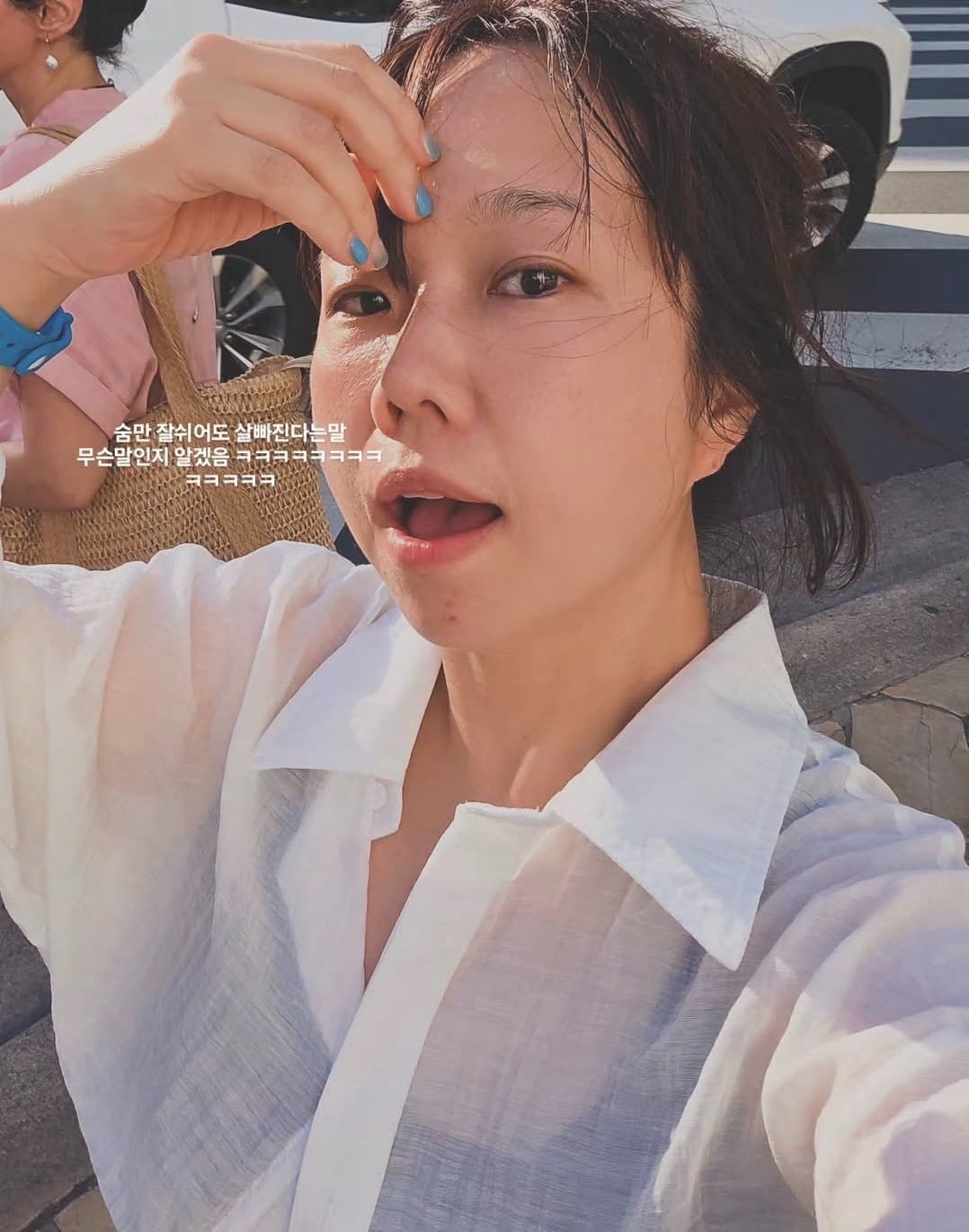 코미디언 홍현희가 하와이에서 여유로운 일상을 공개했다. / 사진=홍현희 SNS