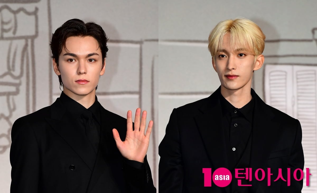 세븐틴 버논, 도겸/ 사진=텐아시아 DB