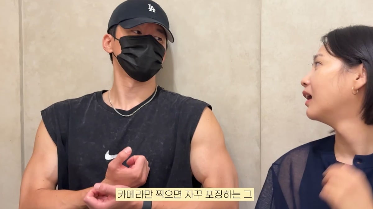 배우 김무열, 윤승아가 점심 데이트를 즐겼다. / 사진='승아로운' 유튜브 영상 캡처