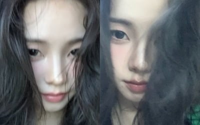 이렇게 예뻐도 되나…카리나, 젖은 머리에도 굴욕없는 워터밤 여신의 '청순미'