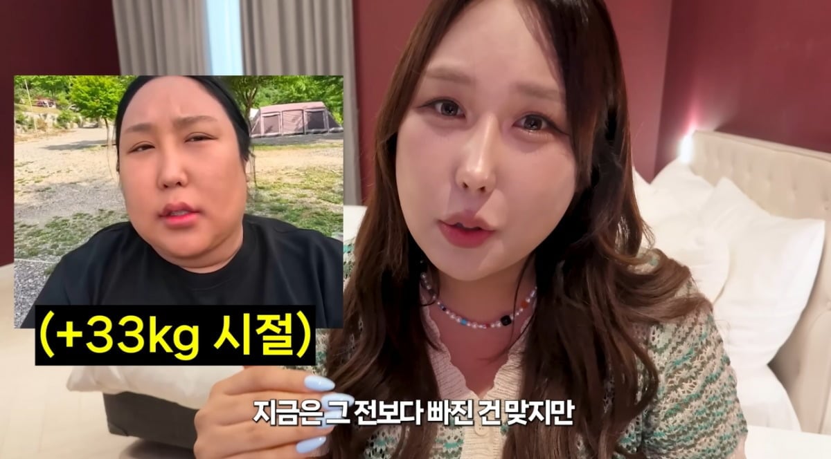 방송인 풍자가 다이어트 과정을 세세히 소개했다. / 사진='풍자테레비' 유튜브 영상 캡처