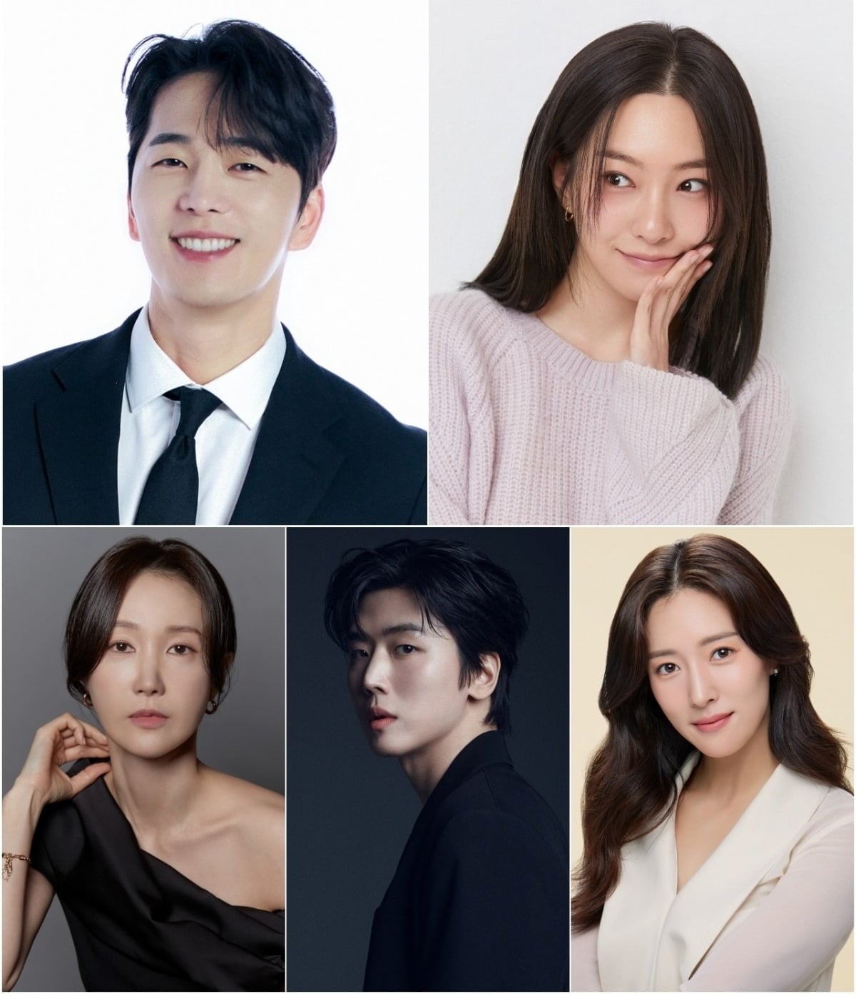 이현진, 이진이, 오연아, 정의제, 왕빛나가 '그래, 이혼하자'에 출연한다. / 사진제공=각 소속사