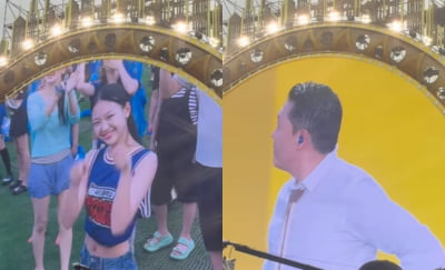'싸이 즉석 캐스팅' 여중생, 바이럴 의혹 직접 해명…"연습생 아닙니다"