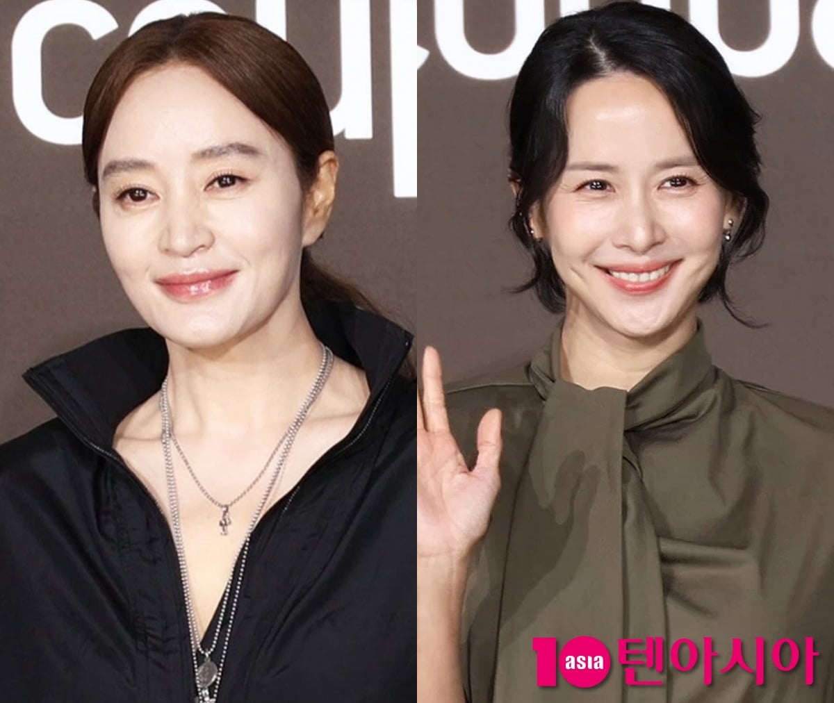 김혜수와 조여정이 '지금 불륜이 문제가 아닙니다' 제작발표회에 참석했다. / 사진=윤지인 기자