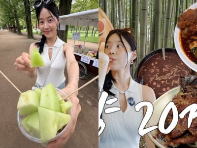 한지혜, 작품 끝나고 뭐했나 봤더니…"20끼" 먹은 근황