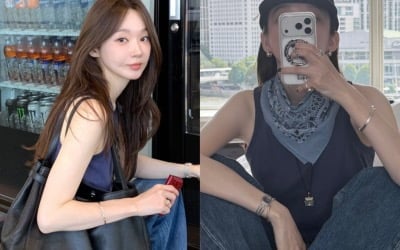 강민경, 패션 브랜드 CEO 아니랄까봐…영국식 '빈티지 힙'도 찰떡 소화