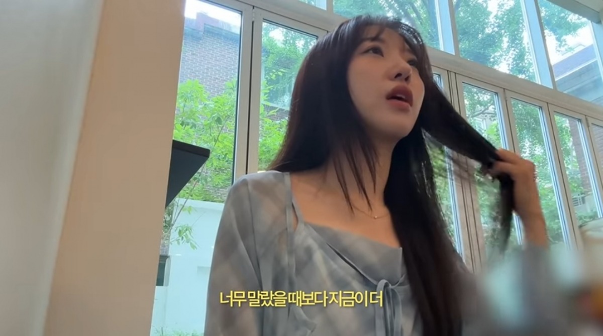 
사진 = '다혜가다했다DAHYE' 유튜브 채널 캡처


