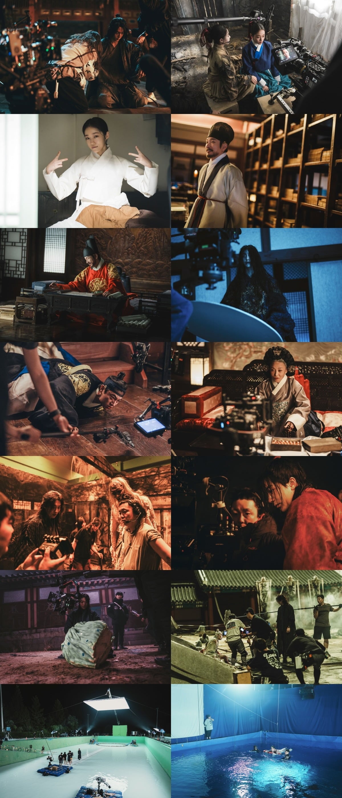 '동궁'의 비하인드 스틸이 공개됐다. / 사진제공=넷플릭스