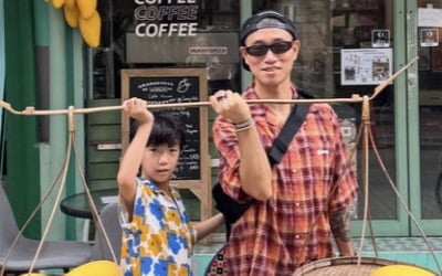 언제 이렇게 컸나…'슈돌' 개리 子, '훤칠' 피지컬에 랜선 이모들도 '깜놀'