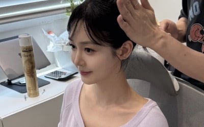 핑클 시절 얼굴 그대로네…'45세' 성유리, 애둘맘 안 믿기는 역대급 '베이비 페이스'