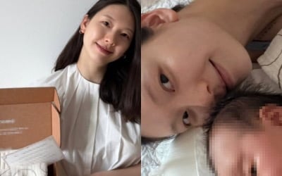 '6월 득녀' 김진경, ♥김승규 축구선수 아니랄까봐…유아용 축구화가 '줄줄이'