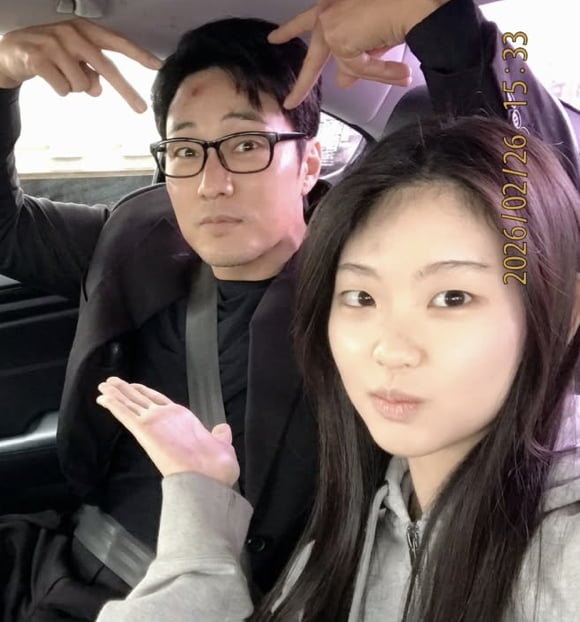 소지섭, 서수민 / 사진 = 서수민 SNS