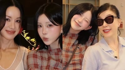 최준희, 母 절친 엄정화에 "엄마담"…햇살 미소, 故최진실 똑 닮았네