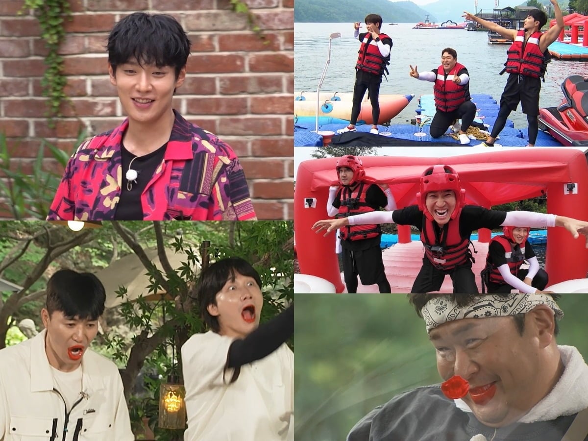 이기택이 '1박 2일'에서 달라진 헤어 스타일을 보여준다. / 사진제공=KBS