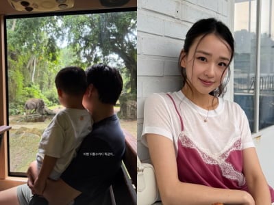 손연재, 2살 아들이 아빠 닮았나봐…"어쩜 뒤통수까지 똑같지"