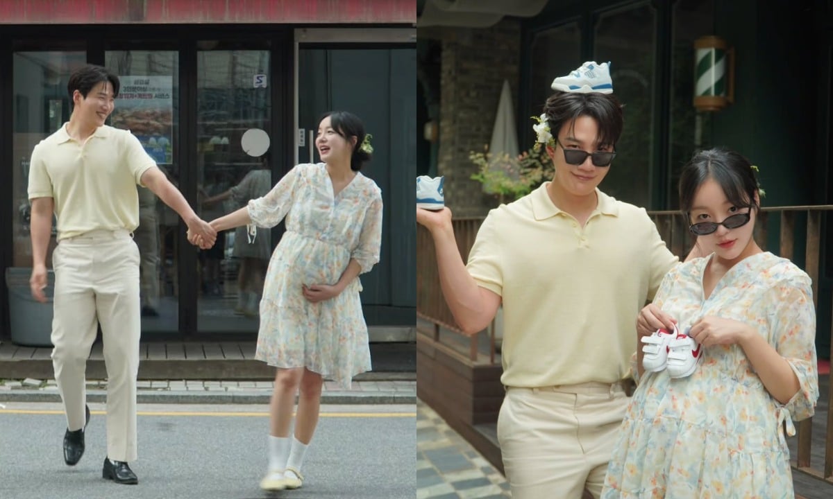 문지인과 김기리가 만삭 사진을 공개했다. / 사진=문지인 SNS