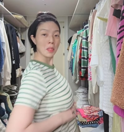 안영미, 둘째 출산 한 달 만에 또 '가슴 강조' 댄스…지인들도 "미치겠다"
