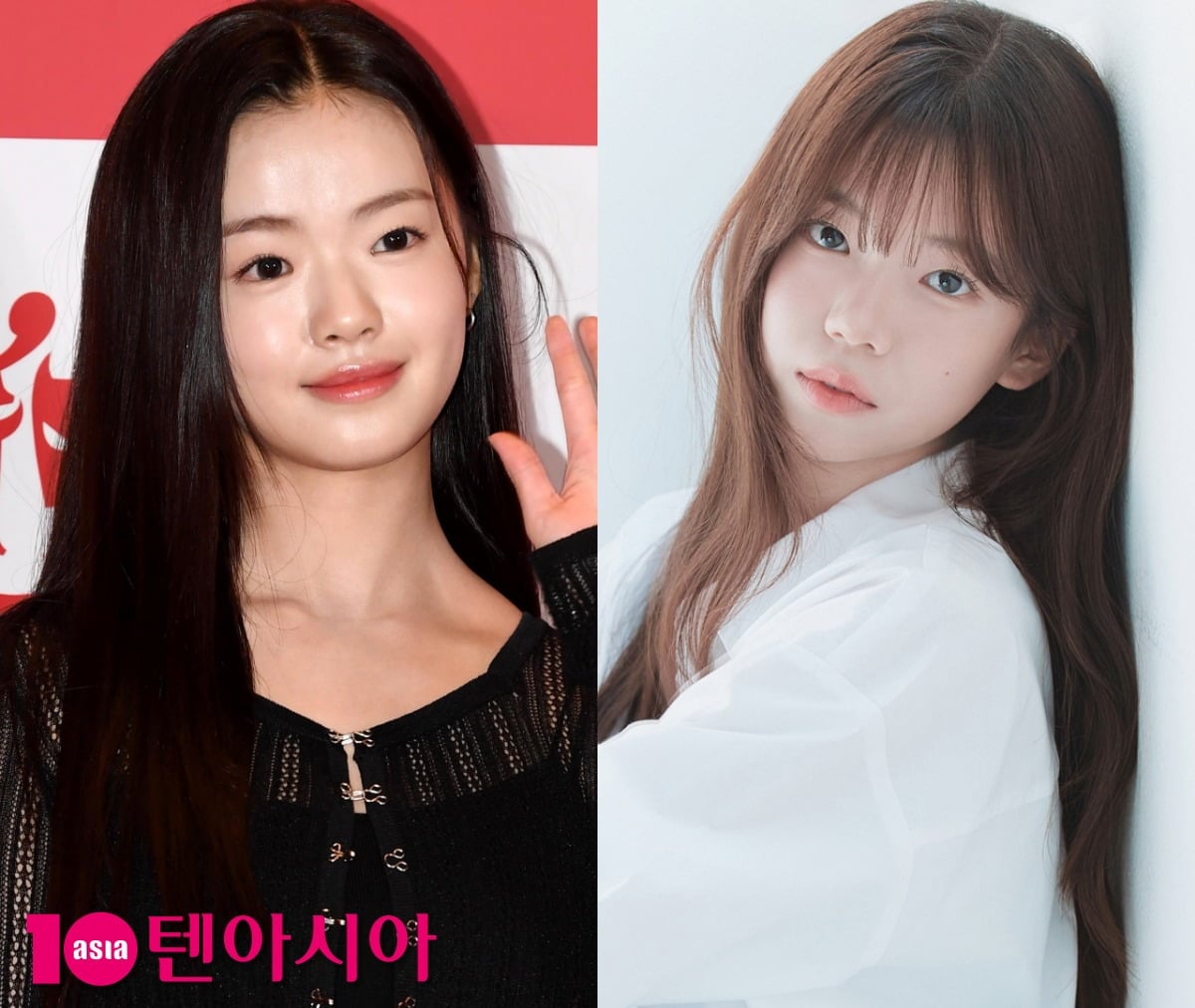 김시아와 도영서 / 사진=텐아시아DB, 아티스트컴퍼니