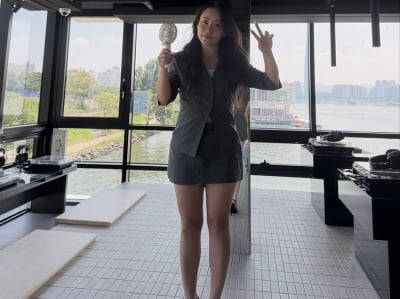 조현아, 다리가 너무 말랐어…다이어트 후 요요도 없네