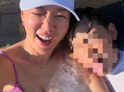 ‘캐나다 유학’ 안선영子, 한국 들어왔다…엄마랑 오붓한 시간