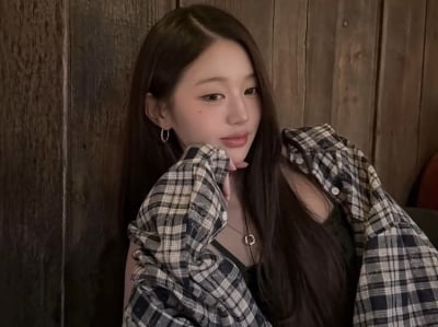 아빠 셔츠 뺏어 입었나…장원영, 14만 8000원으로 여리여리하게